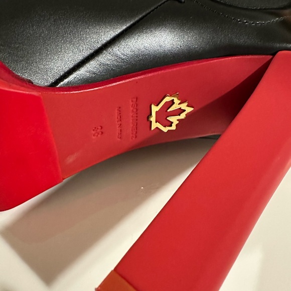 NEW 🔥 Dsquared2 heeled boots, Sz.38 - Picture 6 of 8